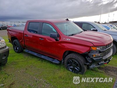 Czwarte zdjęcie samochodu z boku: 2020 CHEVROLET SILVERADO K1500 TRAIL BOSS CUSTOM VIN:3GCPYCEH8LG236872 - miniatura