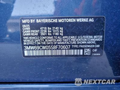 Zdjęcie 12 z 13 samochodu: 2025 BMW 330I VIN:3MW69CW05S8F70607 - miniatura
