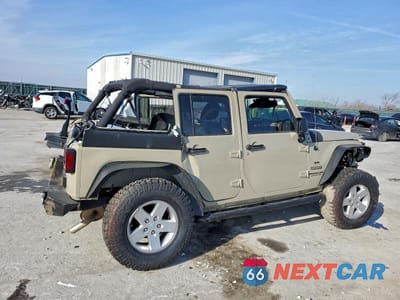 Trzecie zdjęcie samochodu z tyłu: 2017 JEEP WRANGLER UNLIMITED SPORT VIN:1C4BJWDG4HL751581 - miniatura