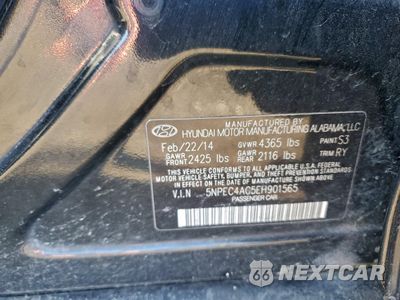 Zdjęcie 12 z 14 samochodu: 2014 HYUNDAI SONATA SE VIN:5NPEC4AC5EH901565 - miniatura