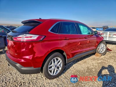 Trzecie zdjęcie samochodu z tyłu: 2021 FORD EDGE VIN:2FMPK4J9XMBA48263 - miniatura