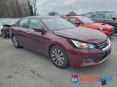 Czwarte zdjęcie samochodu z boku: 2013 HONDA ACCORD EX VIN:1HGCR2F75DA193685 - miniatura