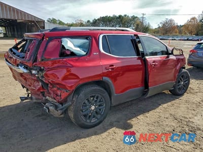 Trzecie zdjęcie samochodu z tyłu: 2019 GMC ACADIA SLT-1 VIN:1GKKNULS2KZ238160 - miniatura