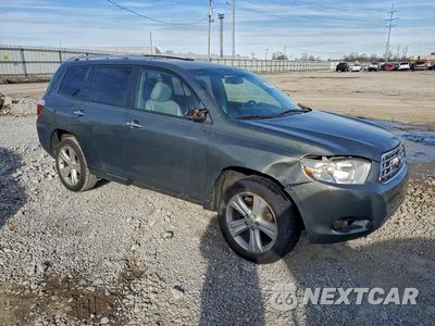 Czwarte zdjęcie samochodu z boku: 2008 TOYOTA HIGHLANDER LIMITED VIN:JTEDS42A082036212 - miniatura
