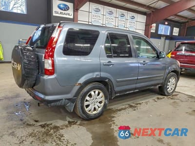 Trzecie zdjęcie samochodu z tyłu: 2006 HONDA CR-V SE VIN:SHSRD78996U435996 - miniatura