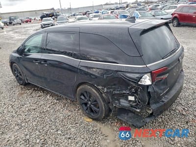 Drugie zdjęcie samochodu z przodu: 2023 HONDA ODYSSEY SPORT-L VIN:5FNRL6H71PB027786 - miniatura