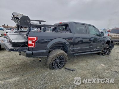 Trzecie zdjęcie samochodu z tyłu: 2018 FORD F150 SUPERCREW VIN:1FTEW1EG2JKD22158 - miniatura
