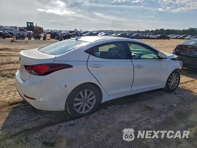Trzecie zdjęcie samochodu z tyłu: 2014 HYUNDAI ELANTRA SE VIN:5NPDH4AE2EH458404 - miniatura