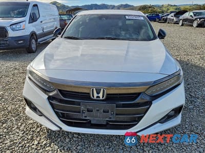 Piąte zdjęcie samochodu w środku: 2021 HONDA ACCORD SPORT VIN:1HGCV1F34MA099218 - miniatura