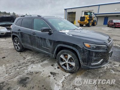 Czwarte zdjęcie samochodu z boku: 2019 JEEP CHEROKEE LIMITED VIN:1C4PJMDN8KD253264 - miniatura