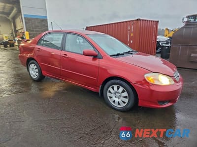 Czwarte zdjęcie samochodu z boku: 2004 TOYOTA COROLLA LE VIN:2T1BR38E24C312784 - miniatura