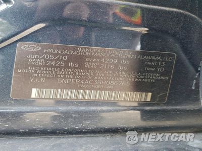Zdjęcie 12 z 12 samochodu: 2011 HYUNDAI SONATA GLS VIN:5NPEB4AC3BH086765 - miniatura
