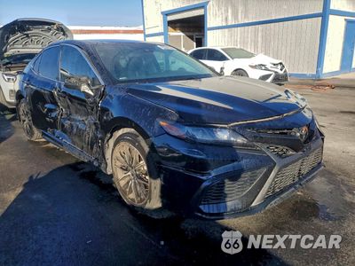 Czwarte zdjęcie samochodu z boku: 2021 TOYOTA CAMRY SE VIN:4T1G11AK6MU489273 - miniatura