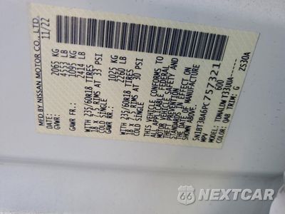 Zdjęcie 12 z 12 samochodu: 2023 NISSAN ROGUE SV VIN:5N1BT3BA6PC757321 - miniatura
