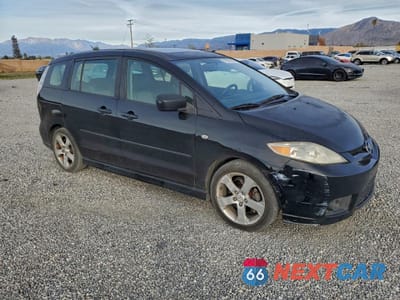 Czwarte zdjęcie samochodu z boku: 2007 MAZDA 5 VIN:JM1CR29L670158879 - miniatura