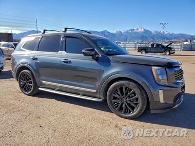 Czwarte zdjęcie samochodu z boku: 2021 KIA TELLURIDE SX VIN:5XYP5DHC9MG108106 - miniatura