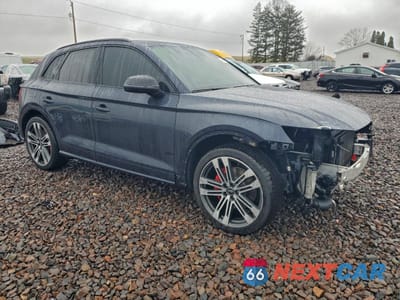 Czwarte zdjęcie samochodu z boku: 2019 AUDI SQ5 PRESTIGE VIN:WA1C4AFY5K2059695 - miniatura