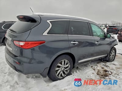 Trzecie zdjęcie samochodu z tyłu: 2013 INFINITI JX35 VIN:5N1AL0MM6DC305110 - miniatura