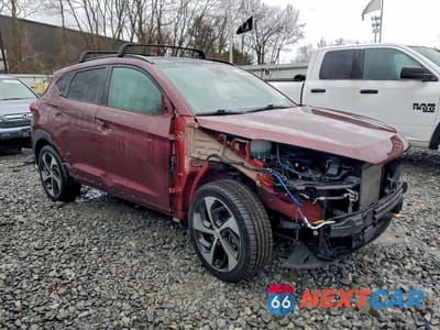 Czwarte zdjęcie samochodu z boku: 2017 HYUNDAI TUCSON LIMITED VIN:KM8J3CA27HU542273 - miniatura