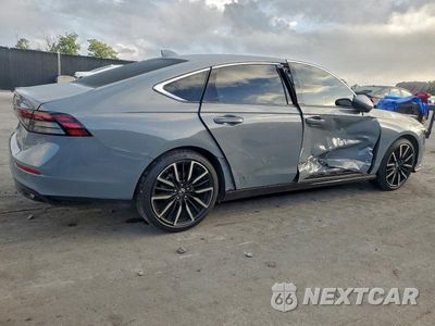 Trzecie zdjęcie samochodu z tyłu: 2024 HONDA ACCORD TOURING HYBRID VIN:1HGCY2F81RA069061 - miniatura