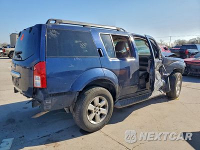 Trzecie zdjęcie samochodu z tyłu: 2012 NISSAN PATHFINDER S VIN:5N1AR1NN6CC615817 - miniatura