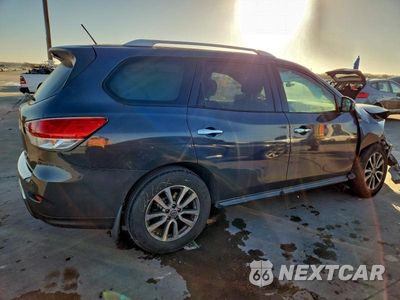 Trzecie zdjęcie samochodu z tyłu: 2014 NISSAN PATHFINDER S VIN:5N1AR2MM3EC724320 - miniatura