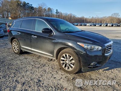 Czwarte zdjęcie samochodu z boku: 2013 INFINITI JX35 VIN:5N1AL0MM9DC322628 - miniatura
