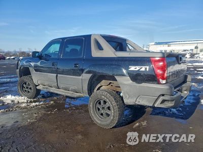 Drugie zdjęcie samochodu z przodu: 2003 CHEVROLET AVALANCHE K1500 VIN:3GNEK13T33G304796 - miniatura