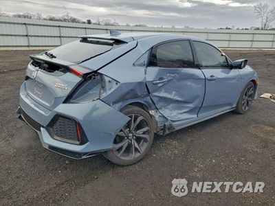 Trzecie zdjęcie samochodu z tyłu: 2019 HONDA CIVIC SPORT TOURING VIN:SHHFK7H9XKU400134 - miniatura