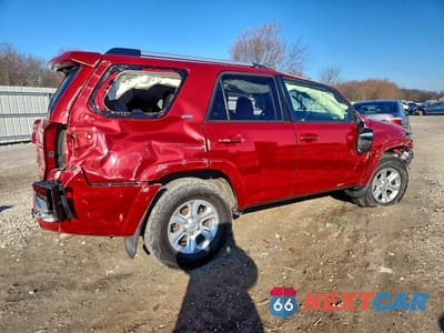 Trzecie zdjęcie samochodu z tyłu: 2019 TOYOTA 4RUNNER SR5 VIN:JTEZU5JR1K5209724 - miniatura