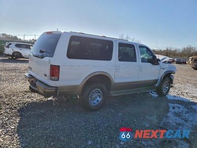 Trzecie zdjęcie samochodu z tyłu: 2003 FORD EXCURSION EDDIE BAUER VIN:1FMSU45P53ED32156 - miniatura