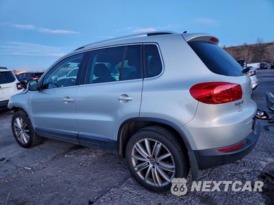 Drugie zdjęcie samochodu z przodu: 2013 VOLKSWAGEN TIGUAN S VIN:WVGBV3AX0DW567427 - miniatura
