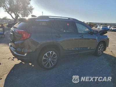 Trzecie zdjęcie samochodu z tyłu: 2018 GMC TERRAIN SLT VIN:3GKALPEX6JL201596 - miniatura