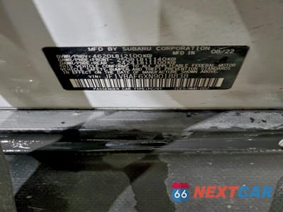 Zdjęcie 13 z 13 samochodu: 2022 SUBARU WRX PREMIUM VIN:JF1VBAF6XN9018838 - miniatura