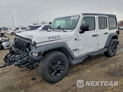2021 JEEP WRANGLER UNLIMITED SPORT 1C4HJXDG2MW534345 - główne zdjęcie licytacji z USA - miniatura