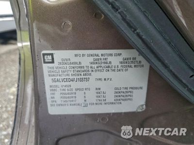 Zdjęcie 12 z 12 samochodu: 2010 BUICK ENCLAVE CXL VIN:5GALVCED4AJ103737 - miniatura