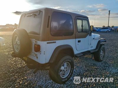 Trzecie zdjęcie samochodu z tyłu: 1988 JEEP WRANGLER VIN:2BCCV81J1JB502019 - miniatura