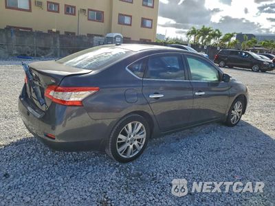 Trzecie zdjęcie samochodu z tyłu: 2013 NISSAN SENTRA S VIN:3N1AB7AP5DL702748 - miniatura