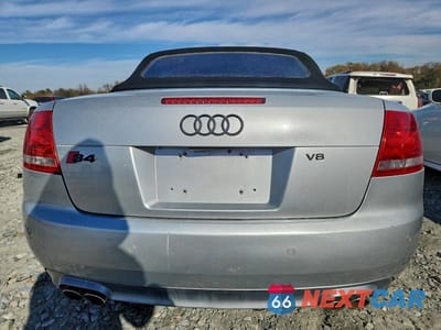 Zdjęcie 6 z 11 samochodu: 2008 AUDI S4 QUATTRO CABRIOLET VIN:WUARL48H18K900263 - miniatura