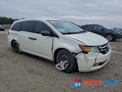 Czwarte zdjęcie samochodu z boku: 2015 HONDA ODYSSEY LX VIN:5FNRL5H22FB111077 - miniatura