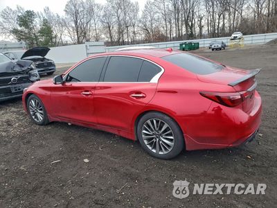 Drugie zdjęcie samochodu z przodu: 2022 INFINITI Q50 LUXE VIN:JN1EV7BP4NM311718 - miniatura