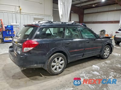 Trzecie zdjęcie samochodu z tyłu: 2009 SUBARU OUTBACK 2.5I VIN:4S4BP61C197328284 - miniatura