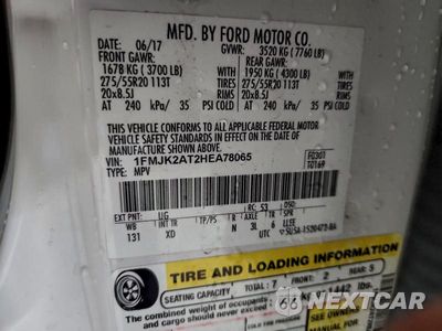 Zdjęcie 13 z 13 samochodu: 2017 FORD EXPEDITION EL LIMITED VIN:1FMJK2AT2HEA78065 - miniatura