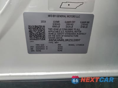 Zdjęcie 13 z 13 samochodu: 2024 ACURA ZDX A-SPEC VIN:4W5KHNRL0RZ513997 - miniatura