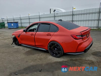 Drugie zdjęcie samochodu z przodu: 2021 BMW M3 COMPETITION VIN:WBS33AY07MFL22208 - miniatura