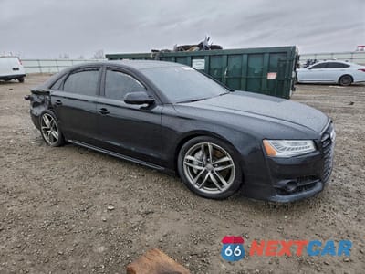 Czwarte zdjęcie samochodu z boku: 2017 AUDI A8 L QUATTRO VIN:WAU44AFD0HN006348 - miniatura