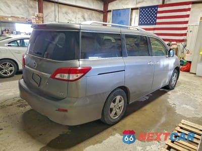 Trzecie zdjęcie samochodu z tyłu: 2012 NISSAN QUEST S VIN:JN8AE2KP4C9046706 - miniatura