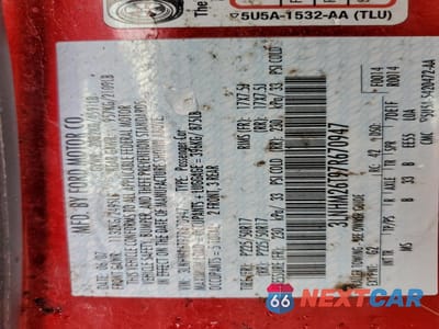 Zdjęcie 12 z 12 samochodu: 2007 LINCOLN MKZ VIN:3LNHM26T97R670947 - miniatura