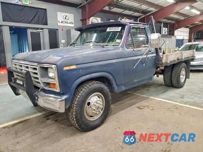 1986 FORD F350 1FDKF37L8GKB67077 - główne zdjęcie licytacji z USA - miniatura