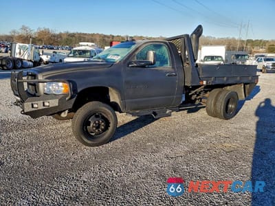 2003 DODGE RAM 3500 FLATBED TRUCK 3D7MA46C43G785507 - główne zdjęcie licytacji z USA - miniatura